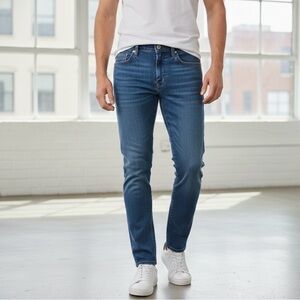 GOODFELLOW & CO Trutemp 365 All Season Denim Jeans, Men’s 32x32, Blue